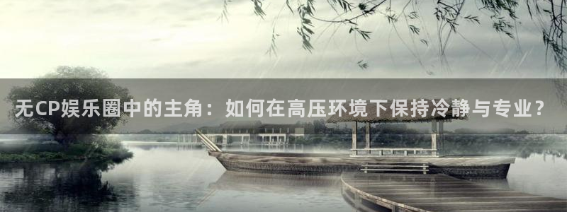 888贵宾会官网：无CP娱乐圈中的主角：如何在高压环境下保持冷静与专业？